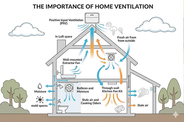 The Importance of Ventilation in your Home